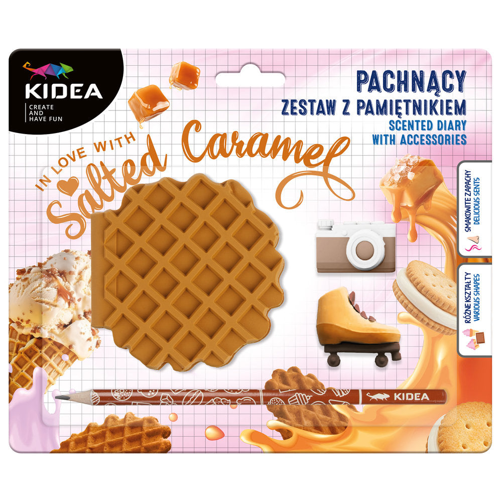 Set Diario con Accesorios con Formas Perfumado Caramelo Salad KIDEA Imagen principal del producto