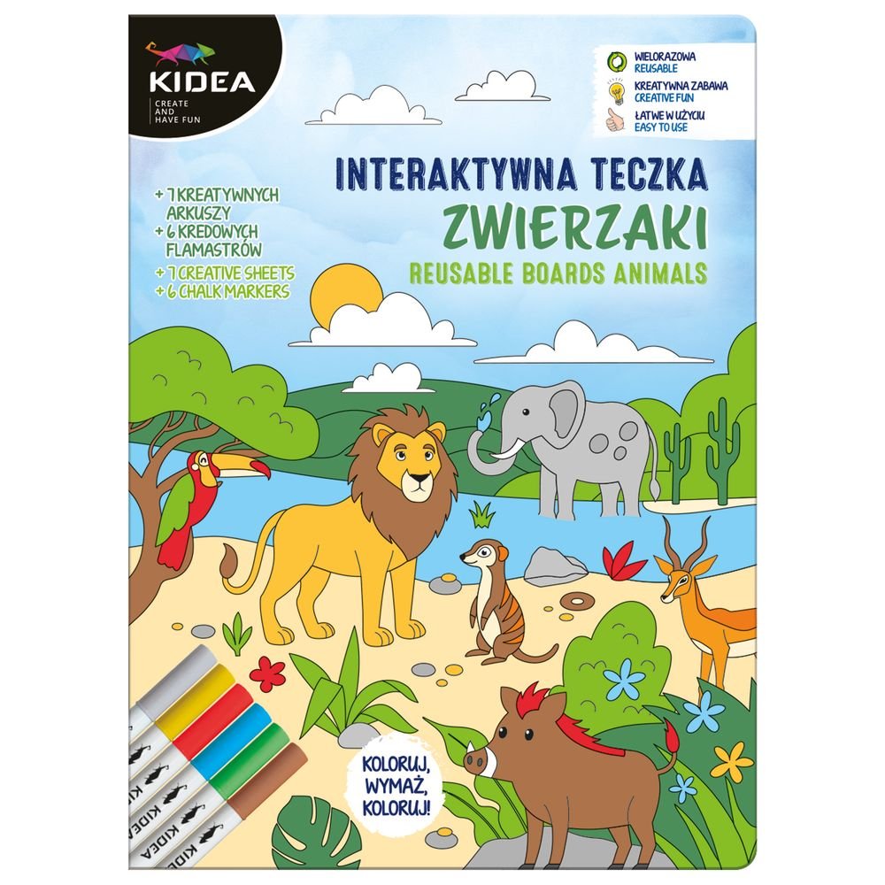 Set Plantillas de Actividades Reutilizables Selva KIDEA