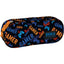 Portatodo ovalado 1 cremallera estampado gamer azul/naranja DERFORM