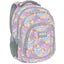 Mochila escolar triple 42x28 Capibara pastel corazones DERFORM