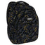Mochila escolar triple 42x30 estampado neon amarillo DERFORM