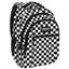 Mochila escolar triple 42x30 cuadros negro/blanco DERFORM