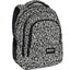 Mochila escolar triple 42x30 estampado letras abstracto DERFORM