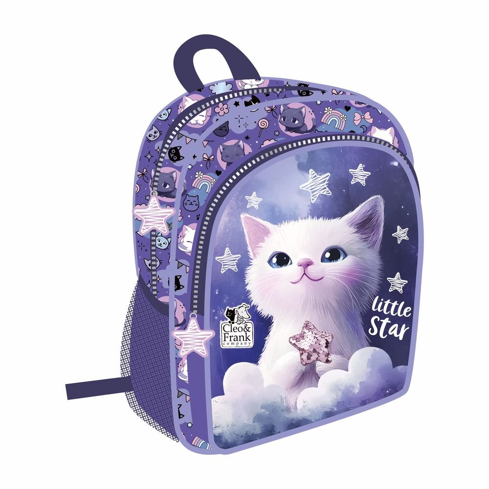Mochila infantil Gatito Estrellas DERFORM Imagen principal del producto