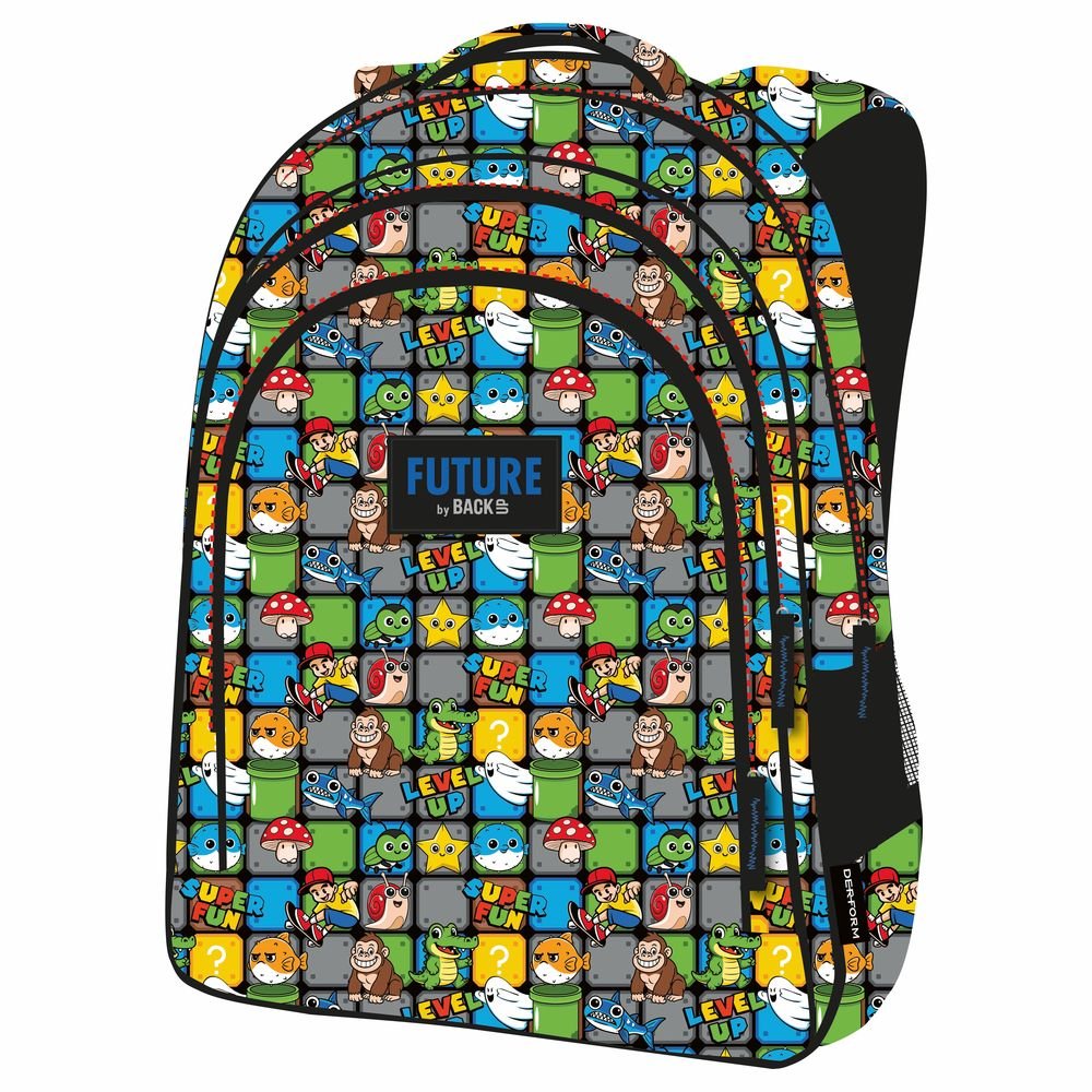Mochila Juvenil 38x28 Superfun DERFORM Imagen principal del producto