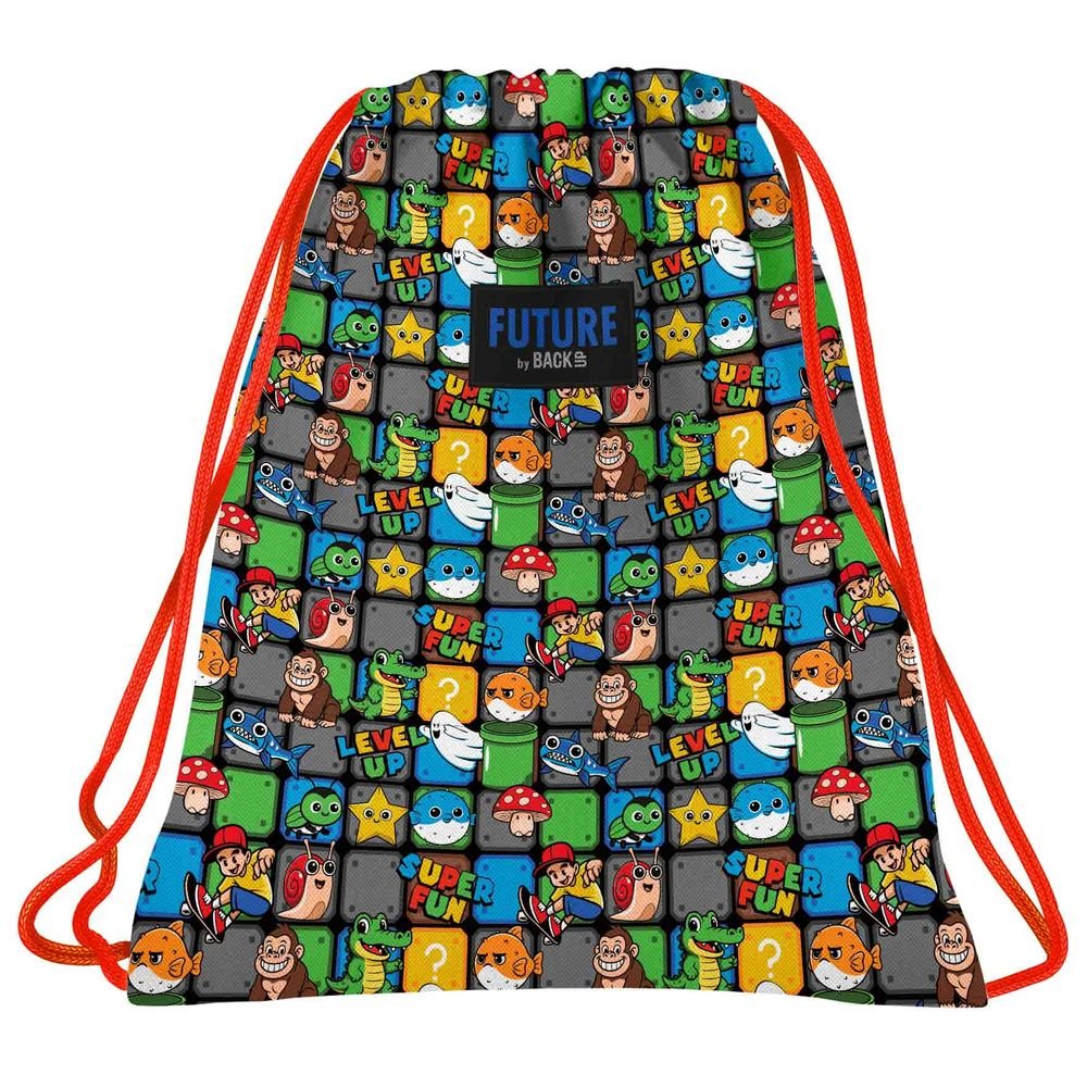 Saco de cuerdas Superfun Derform multicolor