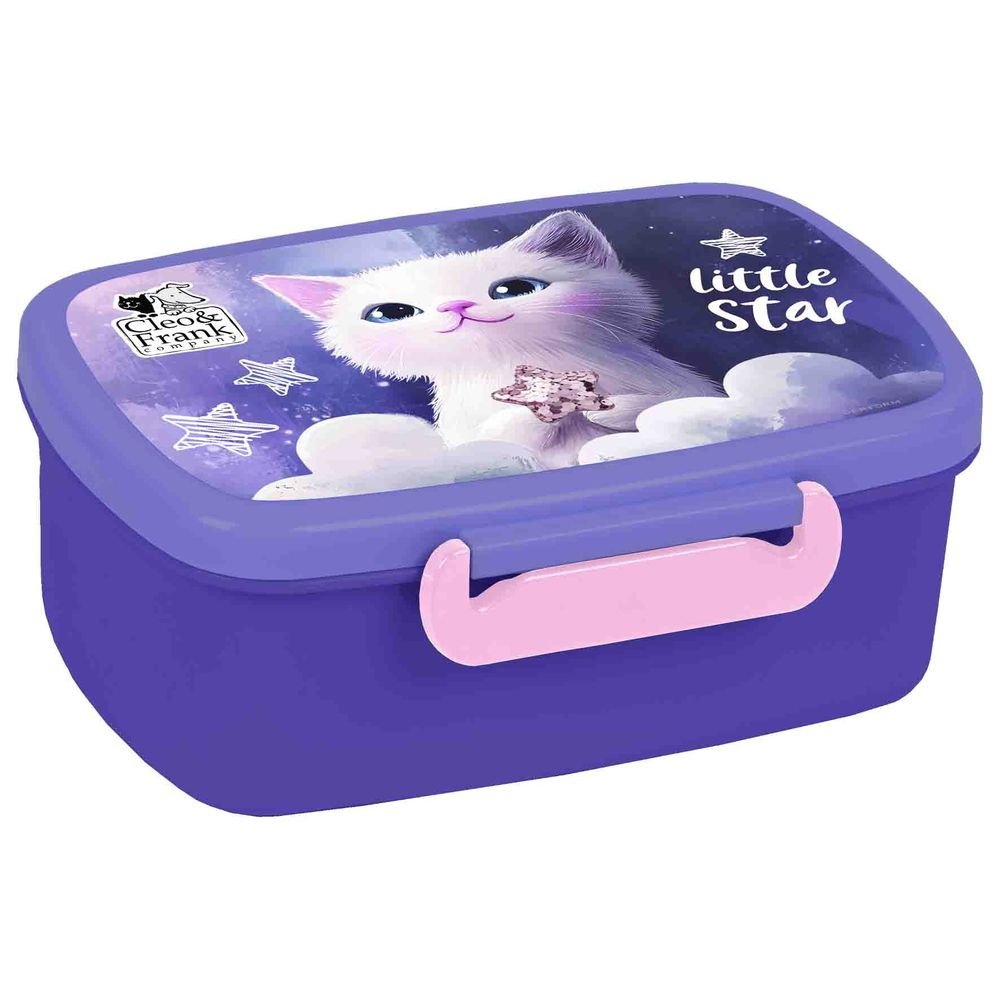 Sandwichera plástica hermética Gatito Derform