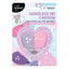 Set 2 Marcadores Mini Forma Corazón Kidea