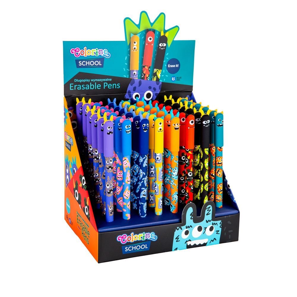 Expositor 48 bolígrafos borrables Funny Monster COOLPACK Imagen principal del producto