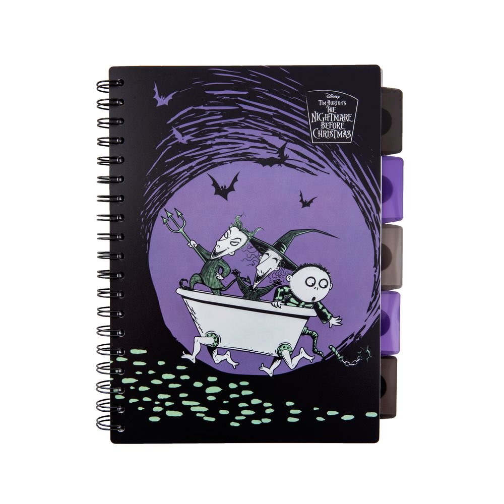 Cuaderno B5 100 Hojas Cuadrícula The Nightmare Before C Imagen principal del producto