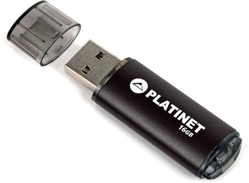 Pendrive 16GB USB 2.0 Platinet Negro