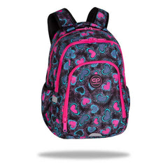 MOCHILA ESCOLAR DOBLE STRIKE PINK DEEP LOVE | COOLPACK