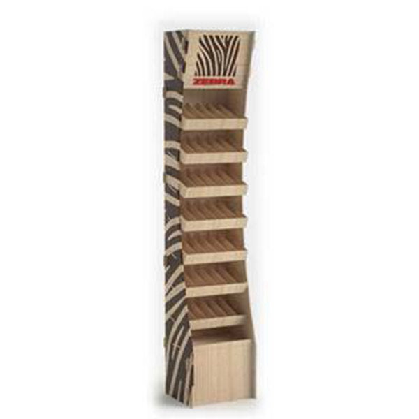 Expositor vacío Zebra madera capacidad 440 uds Imagen principal del producto