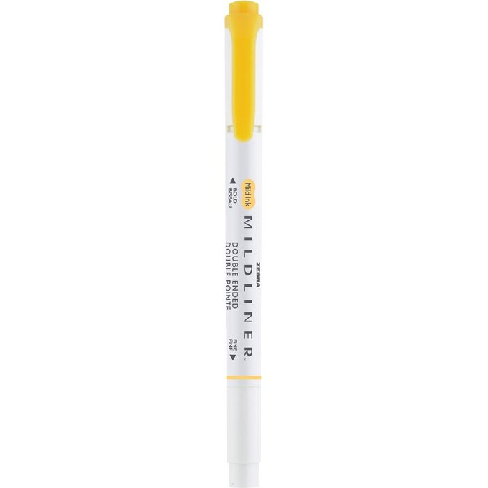 Rotulador Zebra Mildliner Doble Punta Warm Oro | Zebra Pen | Pack 10 Unidades Imagen principal del producto