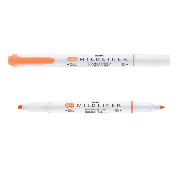 Rotulador Zebra Mildliner Doble Punta Friendly Melocoton