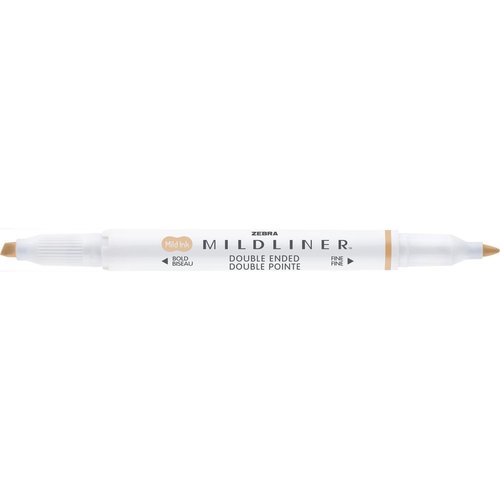 Rotulador Zebra Mildliner doble punta, pack 10 unidades