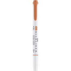 Rotulador Zebra Mildliner Doble Punta Neutral Cobre | Zebra Pen | Pack 10 Unidades