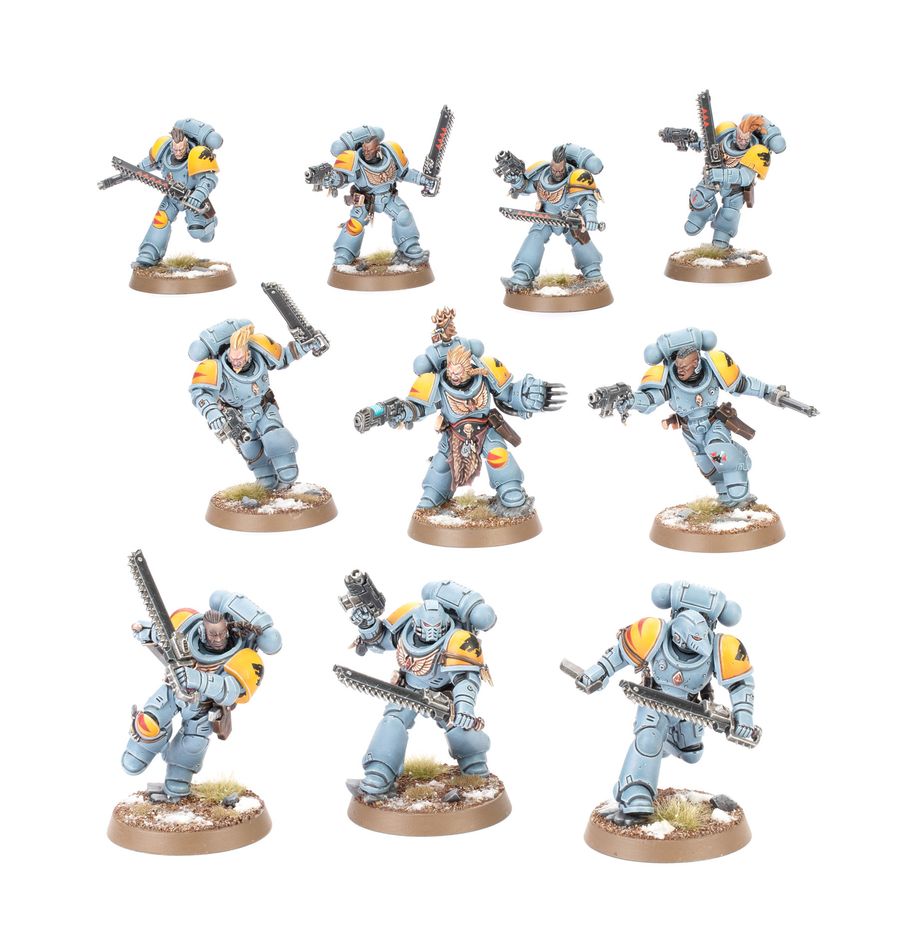 ✅ CAJA DE EJÉRCITO SPACE WOLVES | Warhammer 40K Marines Espaciales