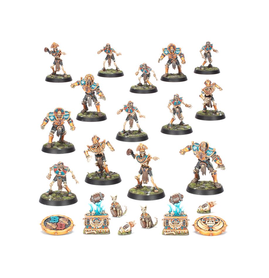 🏈 BLOOD BOWL CAJA DE INICIO | Edición Tercera Temporada | Bretonnia vs Tomb Kings ⚔️ Imagen secundaria del producto
