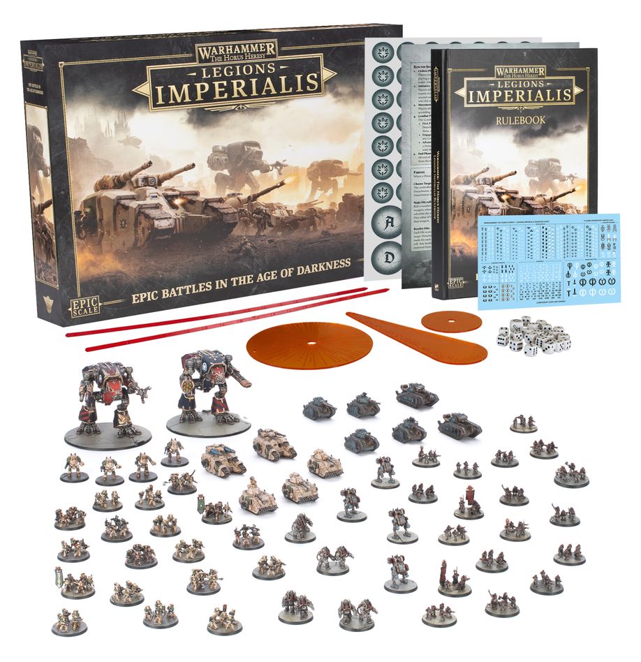 ✅ WARHAMMER: THE HORUS HERESY – LEGIONS IMPERIALIS Imagen principal del producto