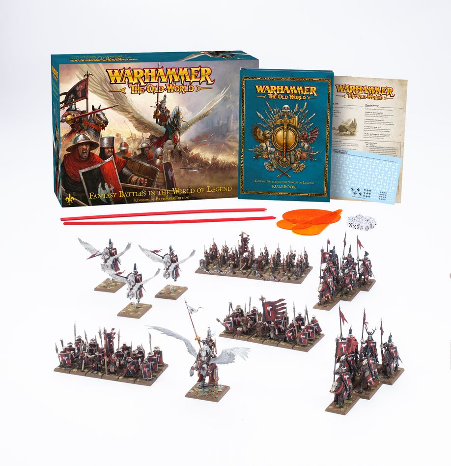 ✅ WARHAMMER: THE OLD WORLD CORE SET – KINGDOM OF BRETONNIA EDITION Imagen principal del producto