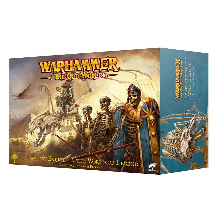 ✅ WARHAMMER: THE OLD WORLD CORE SET – TOMB KINGS OF KHEMRI EDITION Imagen principal del producto