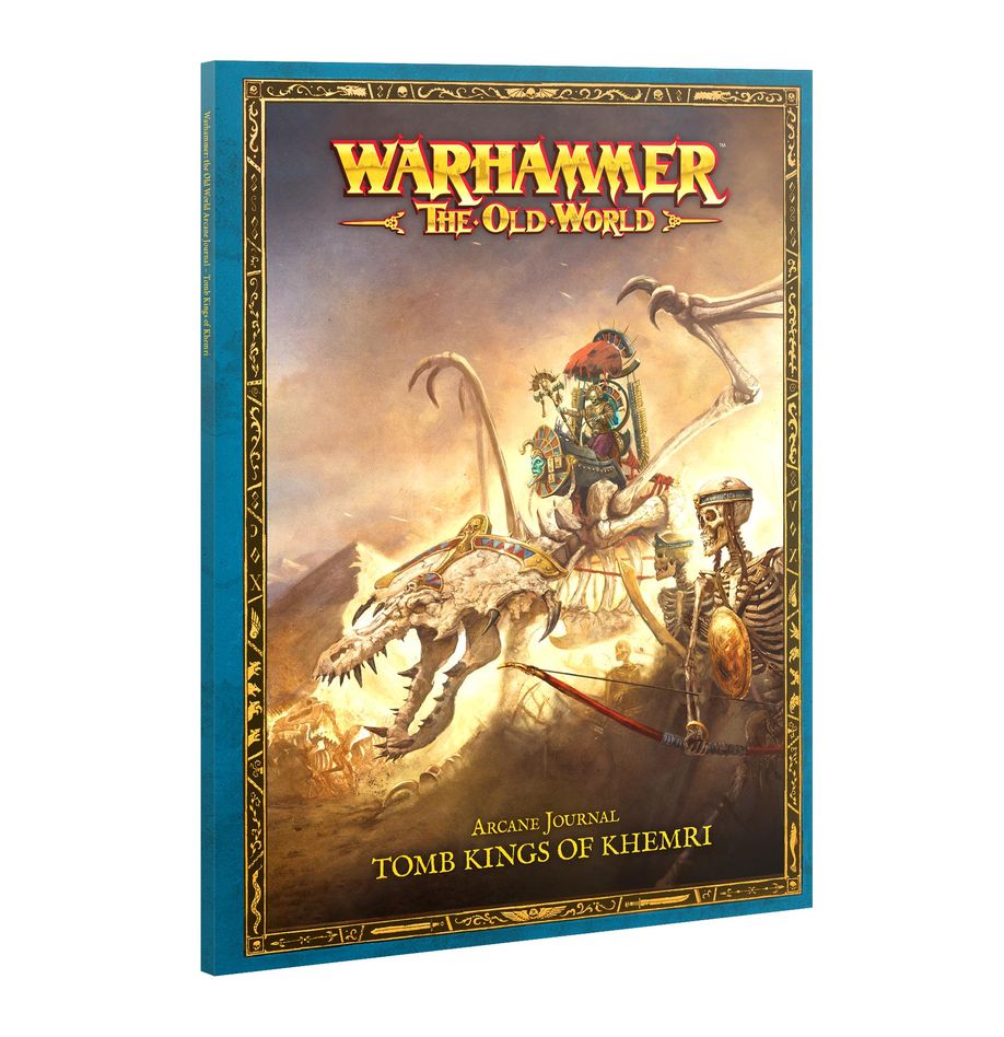 ✅ ARCANE JOURNAL: TOMB KINGS OF KHEMRI (INGLÉS) Imagen principal del producto