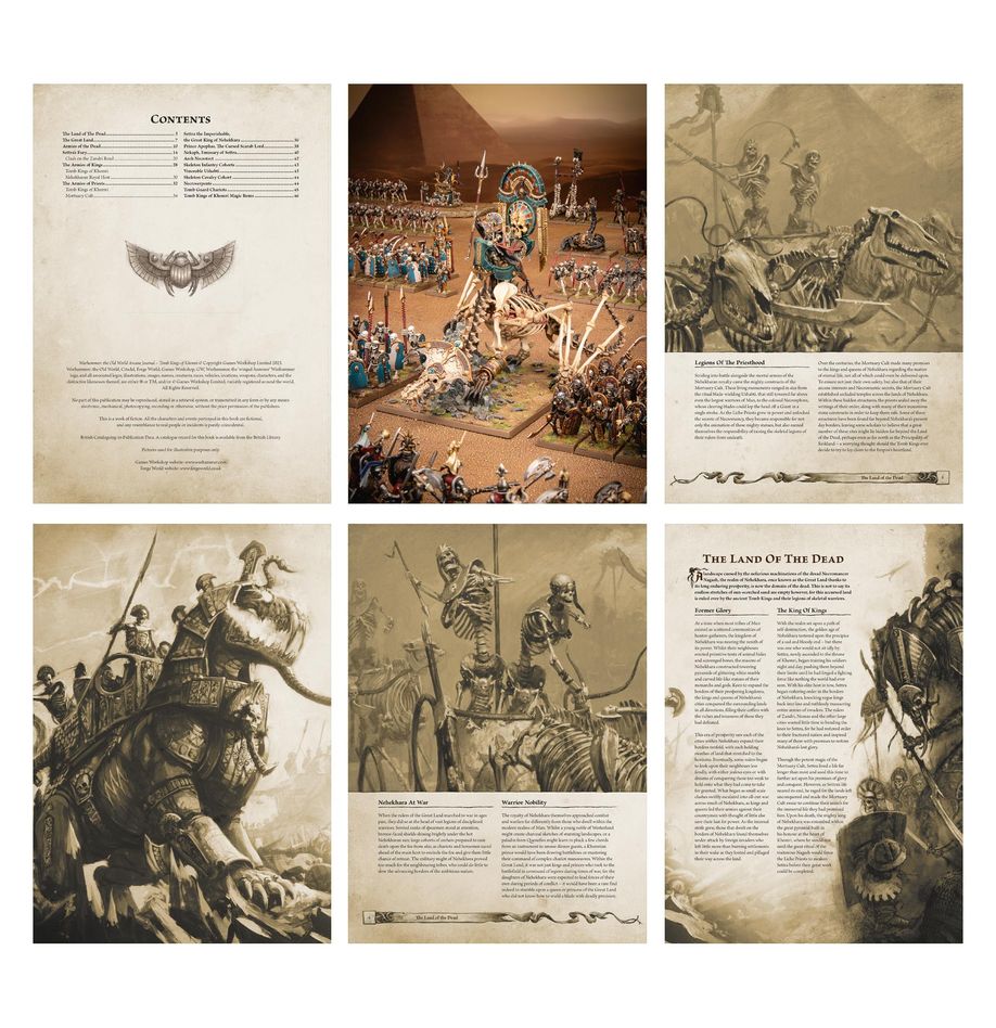 ✅ ARCANE JOURNAL: TOMB KINGS OF KHEMRI (INGLÉS) Imagen secundaria del producto