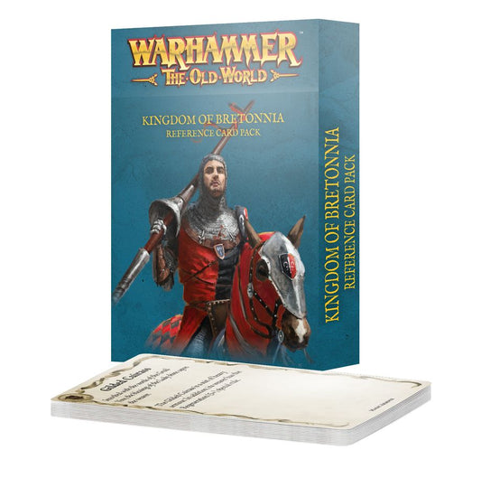 ✅ KINGDOM OF BRETONNIA REFERENCE CARD PACK (INGLÉS)