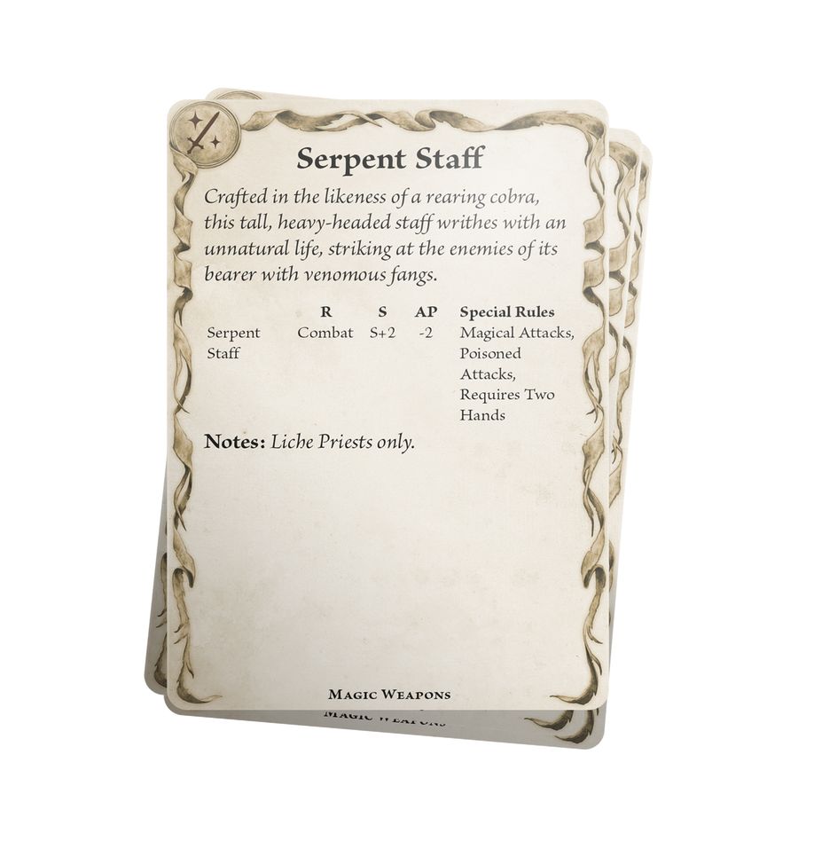 ✅ TOMB KINGS OF KHEMRI REFERENCE CARD PACK (INGLÉS) Imagen secundaria del producto