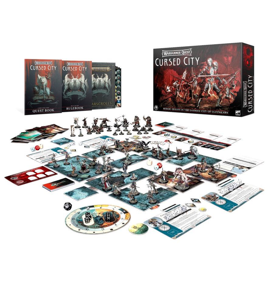 ✅ Warhammer Quest: Cursed City (Inglés) Imagen principal del producto