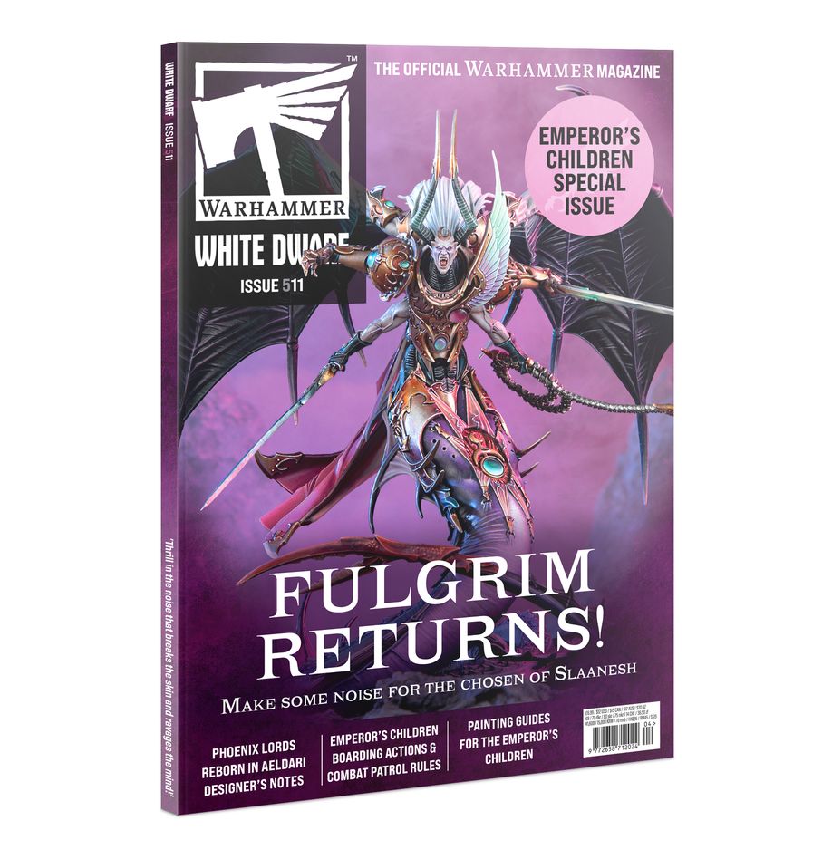 White Dwarf 511 – Abril 2025 | Revista Oficial Warhammer (Inglés) Imagen principal del producto