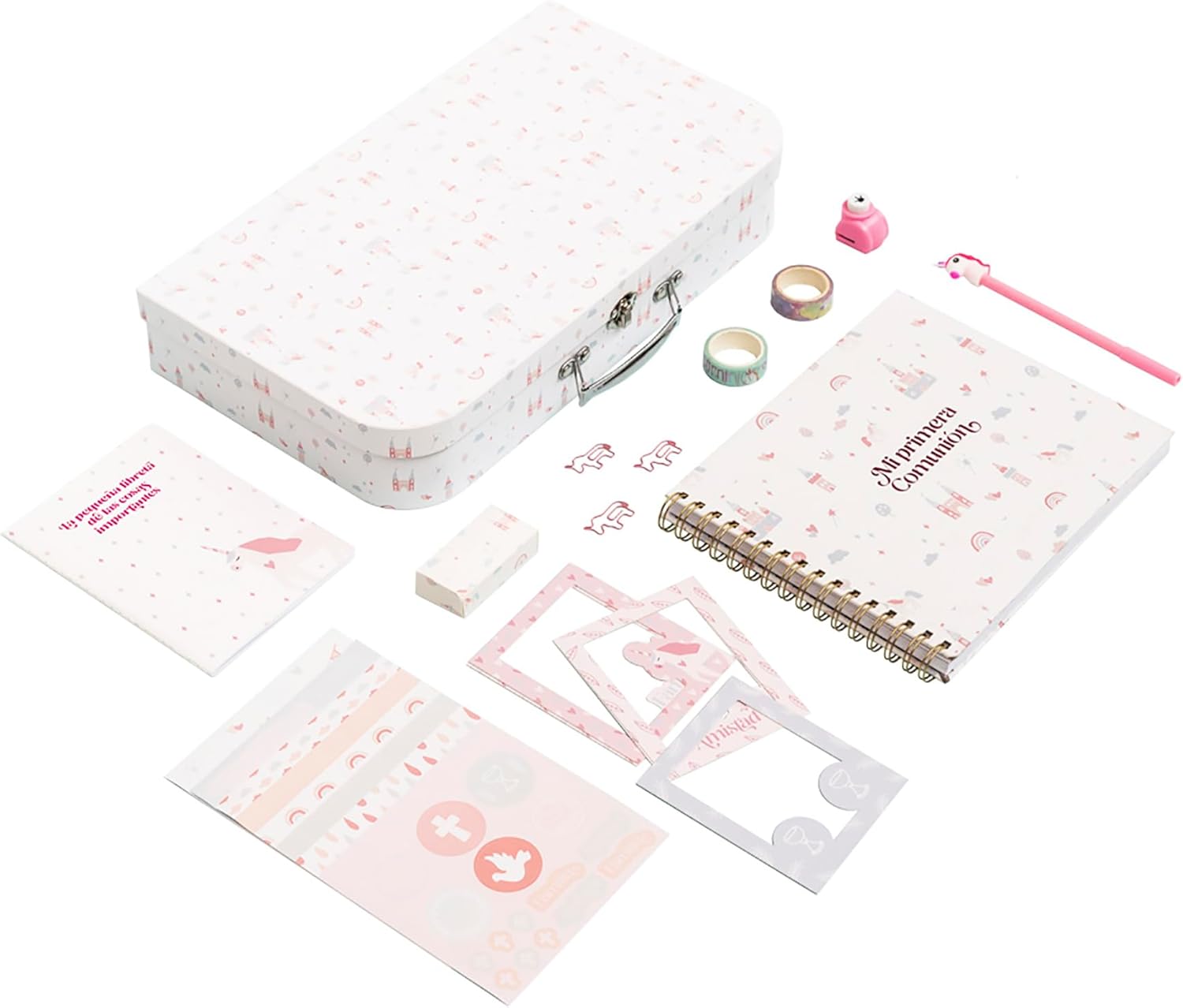 PACK REGALO COMUNION ROSA| GRUPO ERIK ME | 1 UNIDAD | 8435497269609