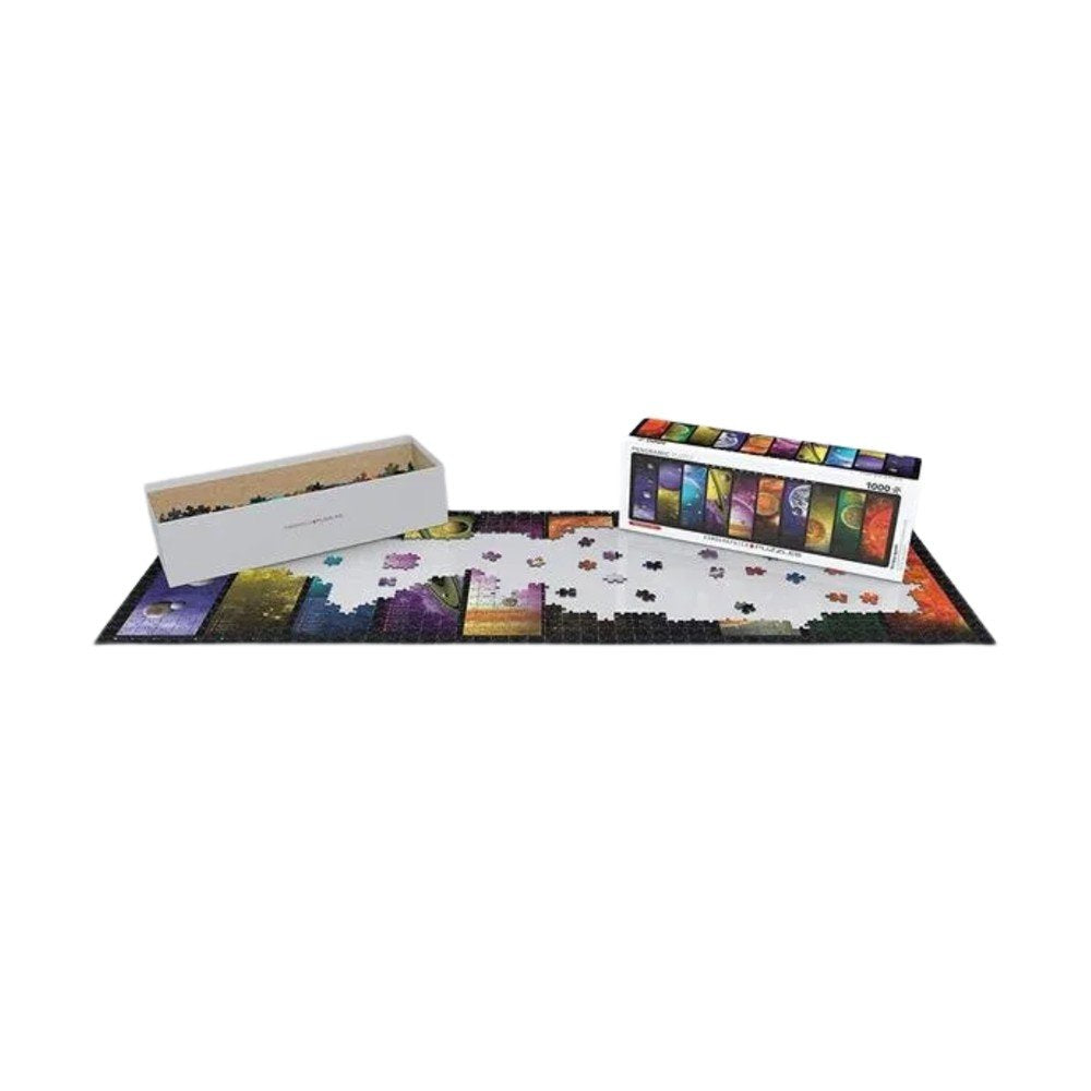 Puzzle Sistema Solar panorámico 1000 piezas Eurographics