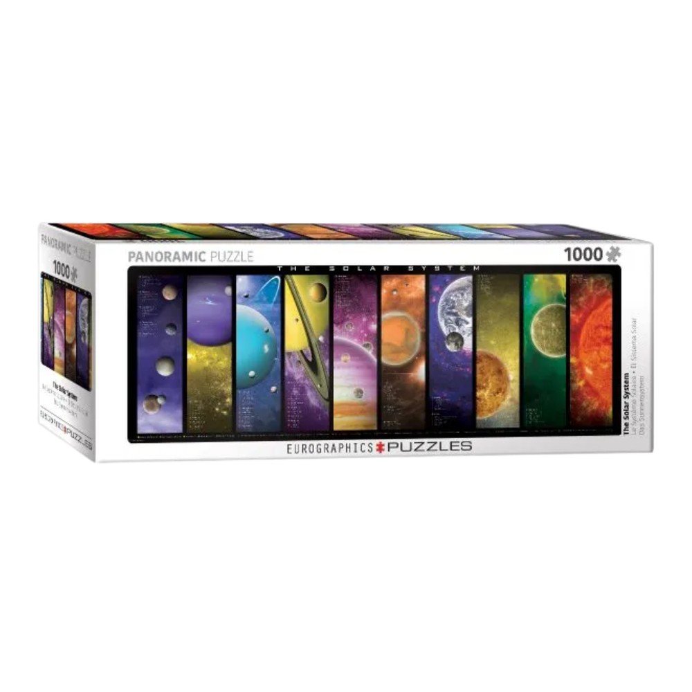 Puzzle Sistema Solar panorámico 1000 piezas Eurographics