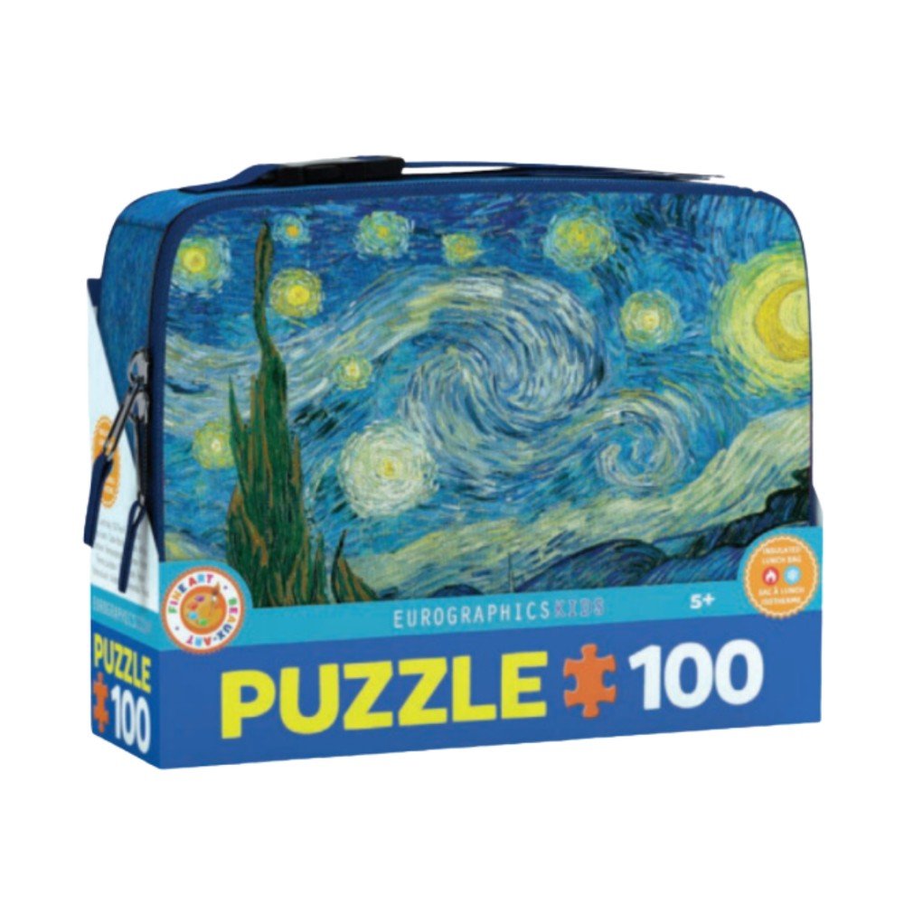 Maletín Van Gogh con puzzle 100 piezas - Eurographics