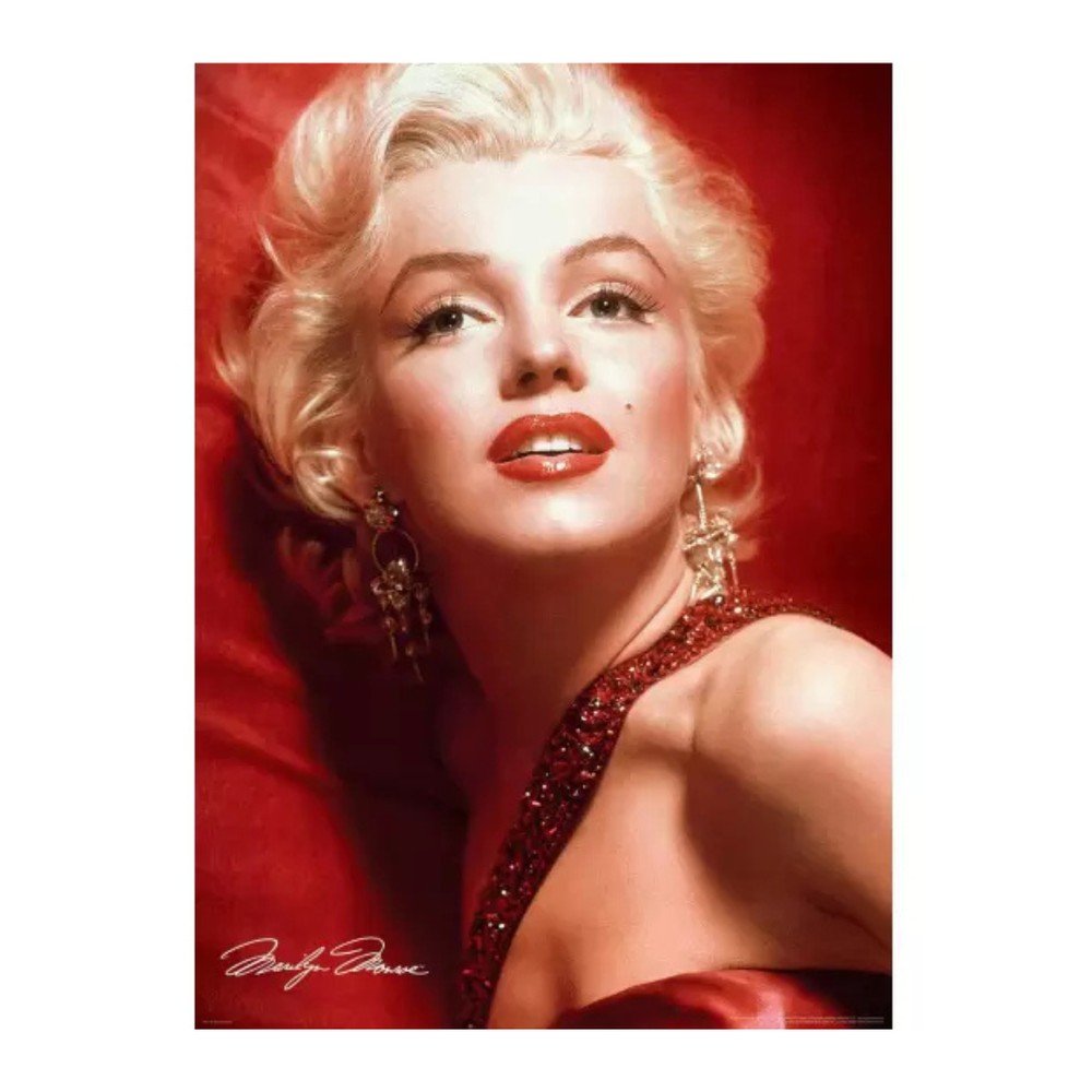 Puzzle Eurographics Marilyn Monroe Red Portrait 1000