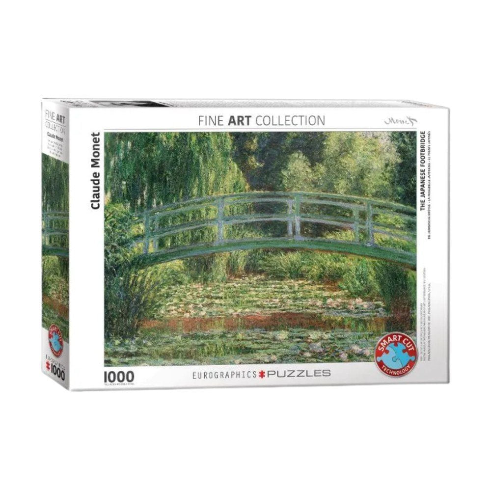 Puzzle El puente japonés de Monet 1000 piezas