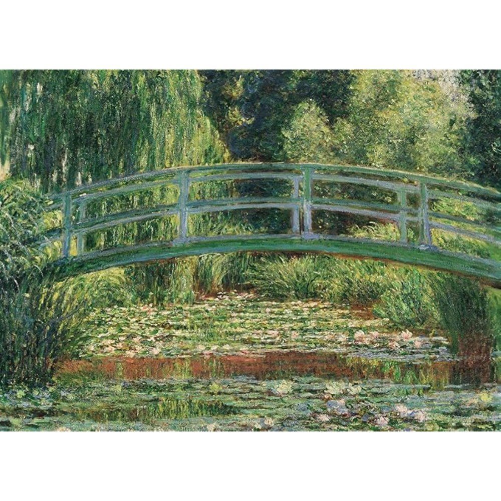 Puzzle El puente japonés de Monet 1000 piezas