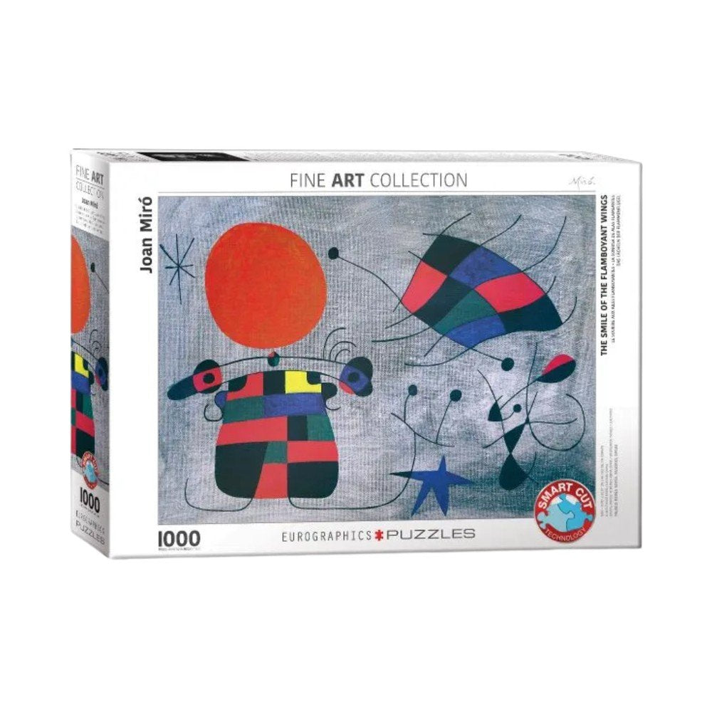 Puzzle Eurographics La Sonrisa de Alas Flameantes Miró 1000