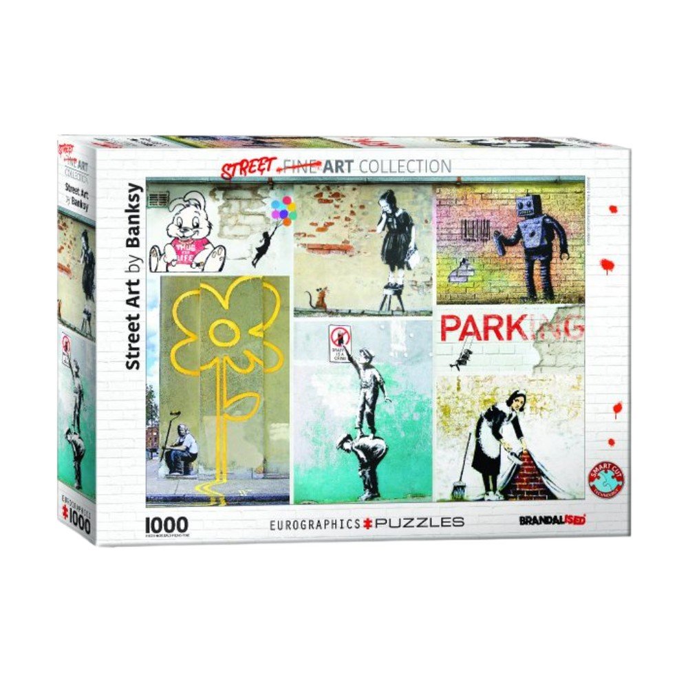 Puzzle Banksy Collage 1000 piezas Eurographics