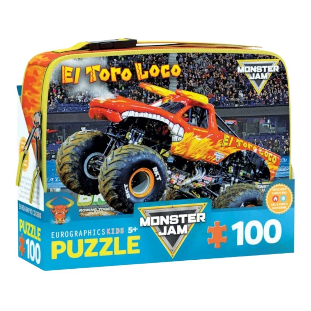 Maletín El Toro Loco con puzzle 100 piezas