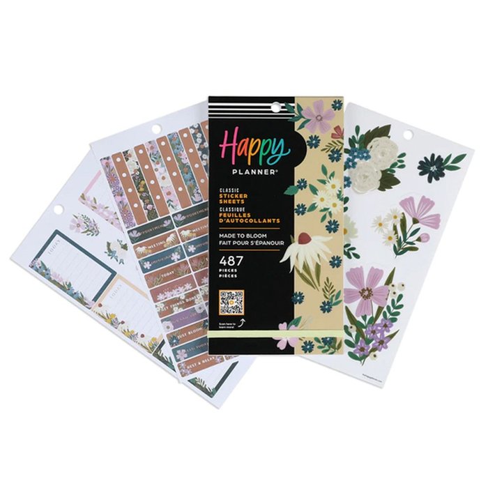 PEGATINAS NOTEBOOK HAPPY PLANNER BLOOM 30H | HAPPY PLANNER | 1 UNIDAD | 6738076702040 Imagen principal del producto