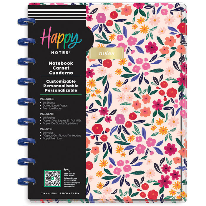 Notebook Happy Planner Classic Happy Poppies