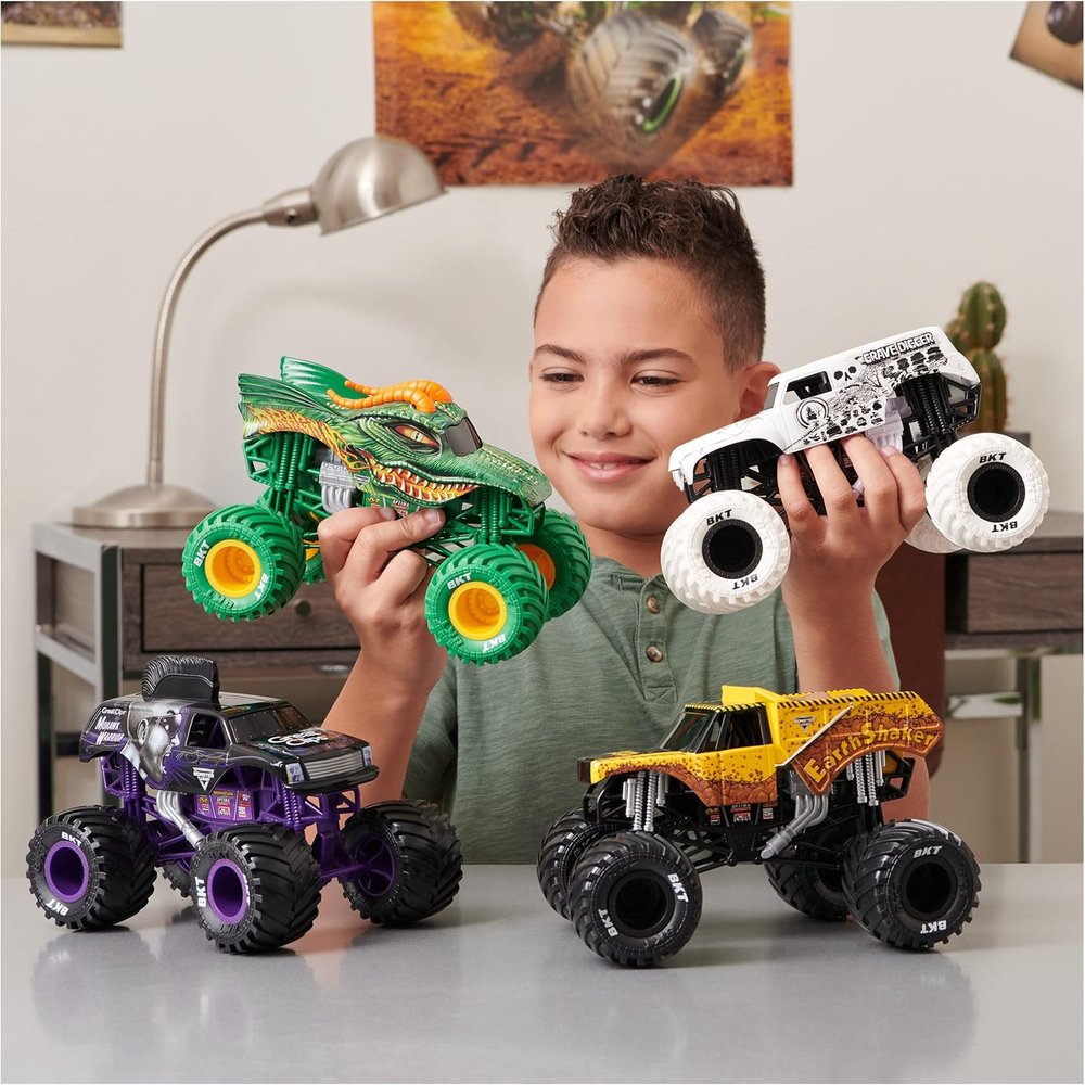 Monster Jam Megalodon 1:24 - Camión Monstruo