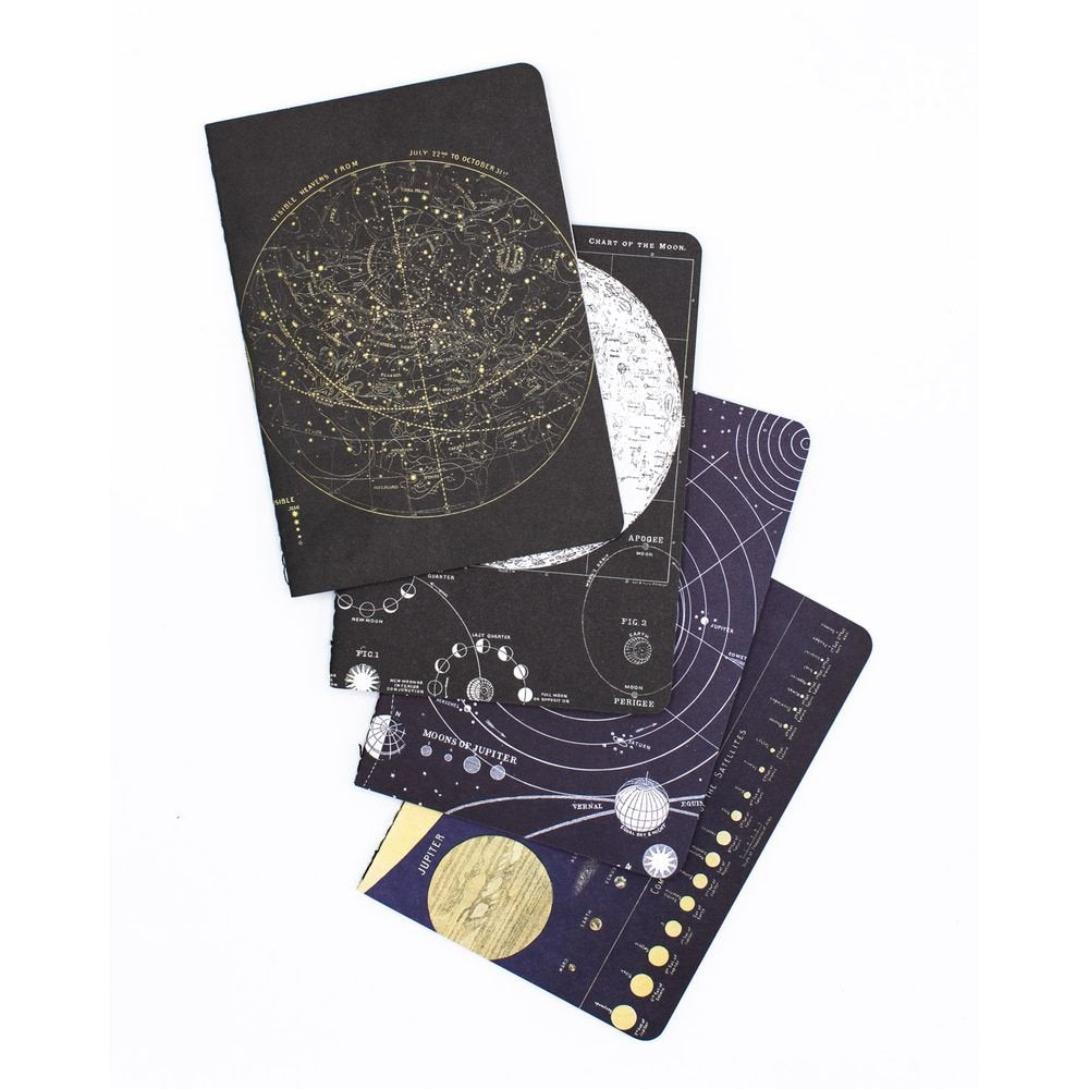 Set 4 Cuadernos de Bolsillo de Astrología Cognitive Ciencia