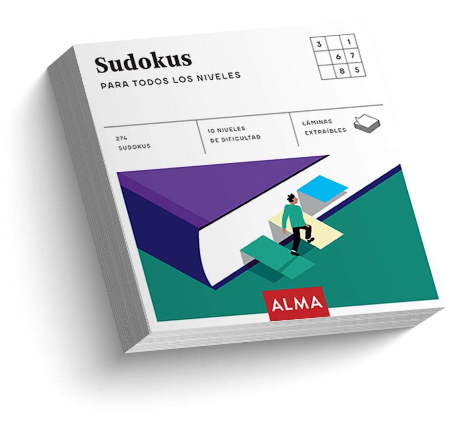 Sudokus para todos los niveles (Editorial Alma) 9788410206908 Imagen principal del producto