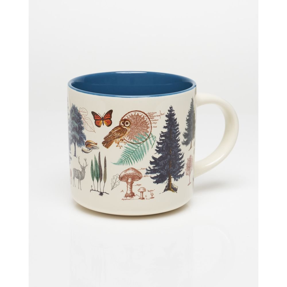 Taza Ceramica Vida del Bosque 430ml Imagen principal del producto