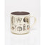 Taza cerámica esqueleto 430 ml Cognitive Ciencia
