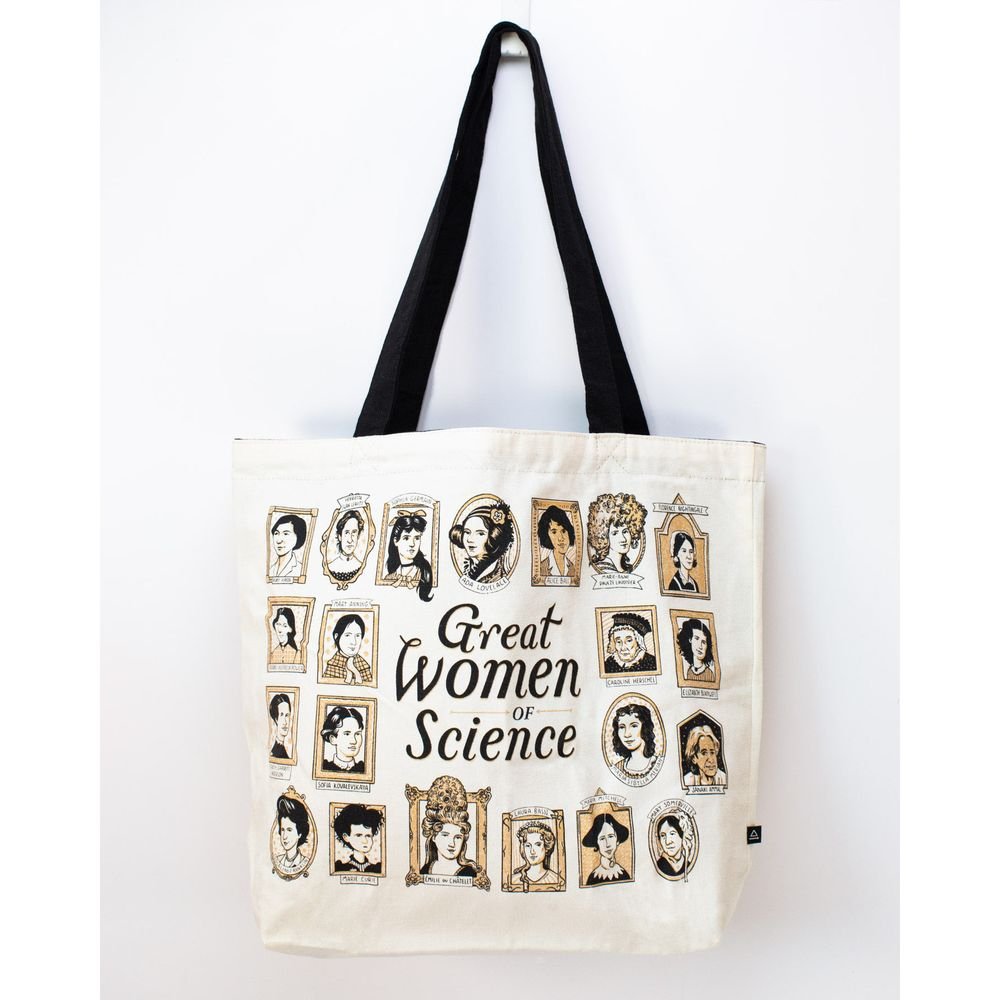 BOLSA TELA DE LA COMPRA MUJERES DE LA CIENCIA REVERSIBLE | COGNITIVE CIENCIA | 1 UNIDAD | 6919591851868